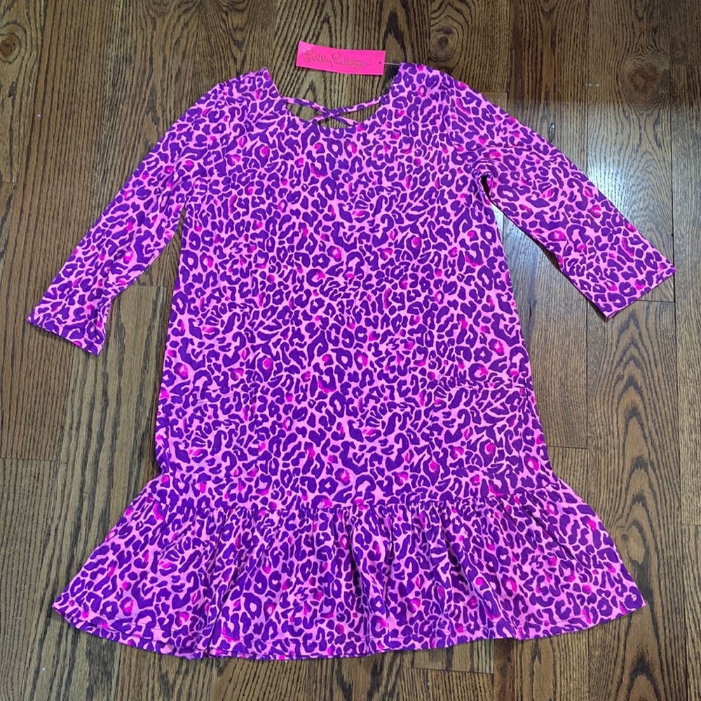 Lily Politzer Jenna dress purple berry my favorite spot XL Youth